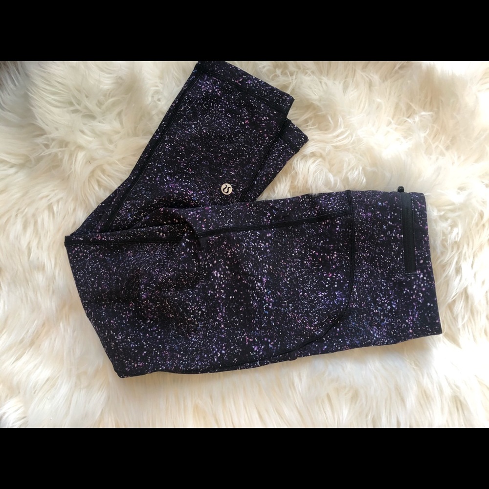 Lululemon speed up crop size 4